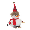 Plush Winter Sport Snowman Shelf Sitter (Set of 2)