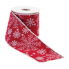4” x 5 Yds. Ribbon Wired Polyester