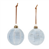 Ornament (Set of 12) 3”D Glass