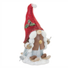 Gnome on Skis (Set of 4) 6.75”H Resin