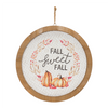 Fall Plaque (Set of 2) 11.5”SQ MDF/Wood