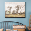 Framed Farm Canvas Wall Art 28"L