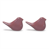 Bird (Set of 2) 6"L x 3.75"H Porcelain