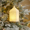 Holiday Tree Pendant Lantern 9"H