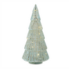 LED Green Mercury Glass Tree (Set of 3)