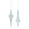 Drop Ornament (Set of 12) 9.5”H Glass
