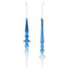 Drop Ornament (Set of 12) 12.5”H Glass