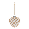 Heart Ornament (Set of 12) 4.5”H Glass