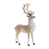 Glittered Holiday Deer Figurine (Set of 3)
