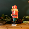 Glittered Nutcracker Figurine (Set of 2)