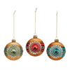 Reflector Ornament (Set of 12) 4”H Glass