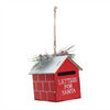 Mailbox Ornament (Set of 2) 5.5”H Metal