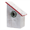 Birdhouse (Set of 4) 10”H Wood