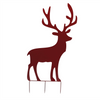 Deer Cut-Out Stake (Set of 2) 49"H Iron