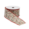 2.5” x 10 Yds. Wired (Set of 2) Polyester