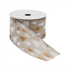 2.5” x 10 Yds. Wired Polyester (Set of 2)