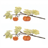 Double Pumpkin Vine (Set of 2) 21”L Foam/Polyester
