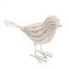 Bird (Set of 4) 4.5"H, 5.5"H Resin/Metal