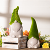 Gnome (Set of 2) 10”H Terra Cotta