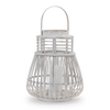Lantern 12.5"D x 14.5"H Rattan/MDF