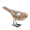 Bird (Set of 2) 3.5"H, 4.5"H Resin