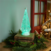 LED Tree 12”H Plastic 3 AA Batteries Not Included/USB Cord Included 6 Hr Timer