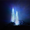 LED Tree 13.5”H Plastic 3 AA Batteries Not Included 6 Hr Timer