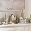LED Houses 8"L x 5"H Resin 2 AAA Batteries Not Included