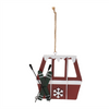 Gondola Ornament (Set of 12) 3.75”H Tin