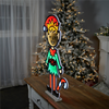 Elf w/Candy Cane Ekkolight 29”H Acrylic UL Plug