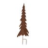 Rusted Iron Pine Tree Stake (Set of 3)