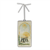 Manger Ornament (Set of 12) 8.5”H Iron