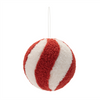 Ball Ornament (Set of 12) 5"D Foam/Polyester