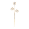Snowflake Spray (Set of 2) 32”H Plastic