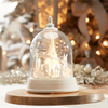 LED Rotating Globe w/Santa and Sleigh 8.5”H Plastic 3 AA Batteries Not Included/USB Cord Included 6