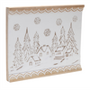 Christmas Wall Art 19"L x 16"H Wood/MDF