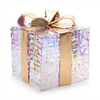 LED Package (Set of 3) 6"SQ x 6.5"H, 8"SQ x 9"H, 10"SQ x 11.5"H PVC/Wire 3 AA Batteries Not Included