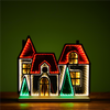 Ekkolight House 16"L x 14.5"H Acrylic UL Plug