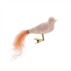 Bird Ornament (Set of 12) 6"L x 2"H Glass