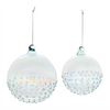 Ball Ornament (Set of 12) 3"D, 4"D Glass