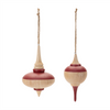 Ornament (Set of 12) 5"H, 5.25"H Wood