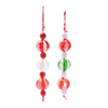Mini Ornament Drop (Set of 6) 7"H Glass