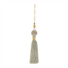 Tassel Ornament (Set of 6) 7.5”H Polyester/Plastic
