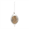 Open Ornament w/Trees (Set of 12) 6"H Glass