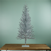 Tinsel Tree 48”H PE/Metal