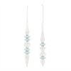 Finial Drop Ornament (Set of 24) 10.5”H Glass