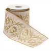 4” x 5 Yds. Wired Polyester