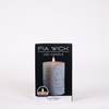 FIA Wick Candle (Set of 2) 3.5"D x 5"H Wax/Plastic 2 C Batteries Not Included
