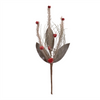 Pine Spray (Set of 6) w/Bells 18”H Plastic/Wire