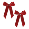 Bow (Set of 2) 9"W x 14"H Polyester